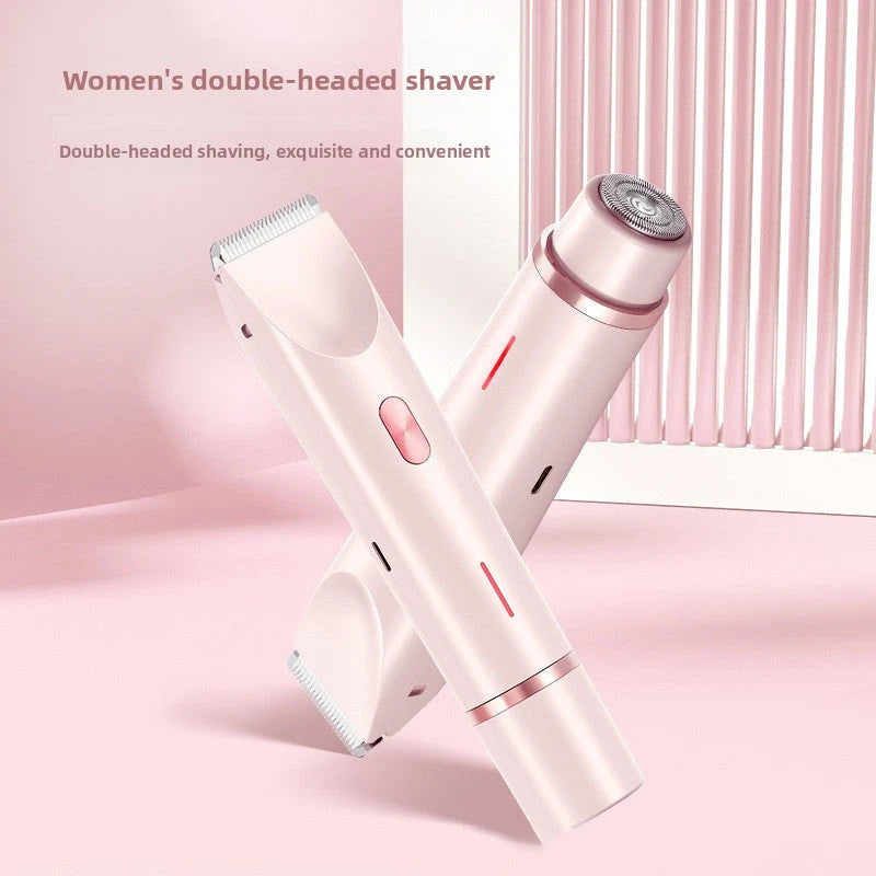 Silent Double Head Hair Remover